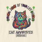 Official Judge of Life Choices Cat T-Shirt