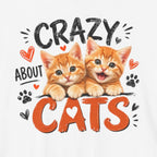 Crazy About Cats T-Shirt