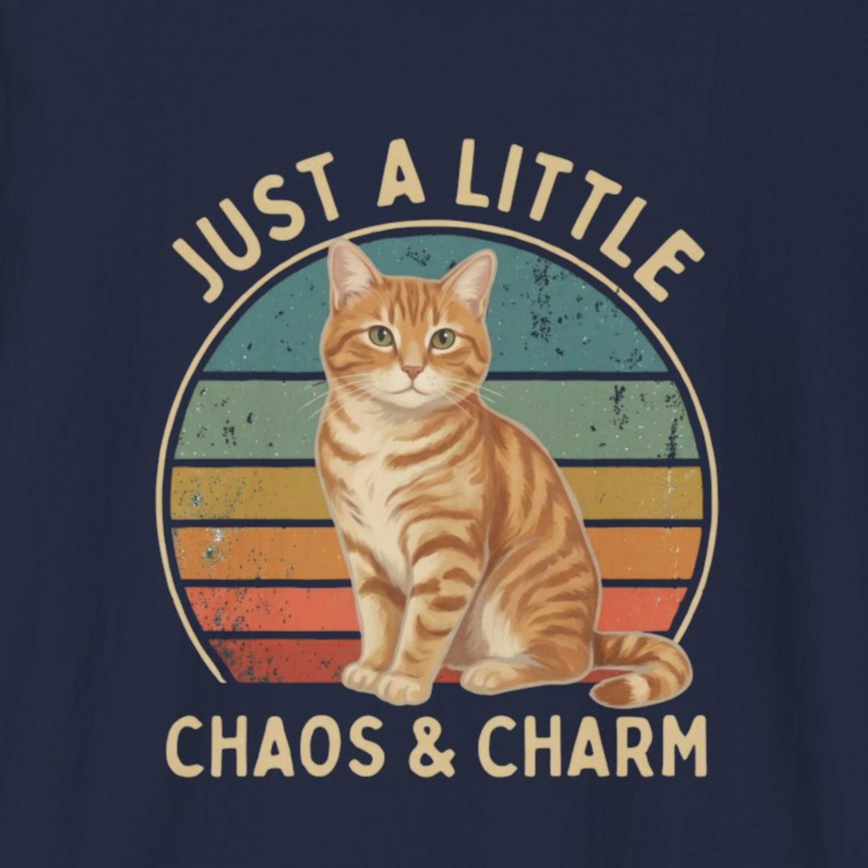 Just a Little Chaos & Charm Cat T-Shirt