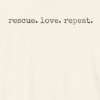 Rescue. Love. Repeat.  T-Shirt