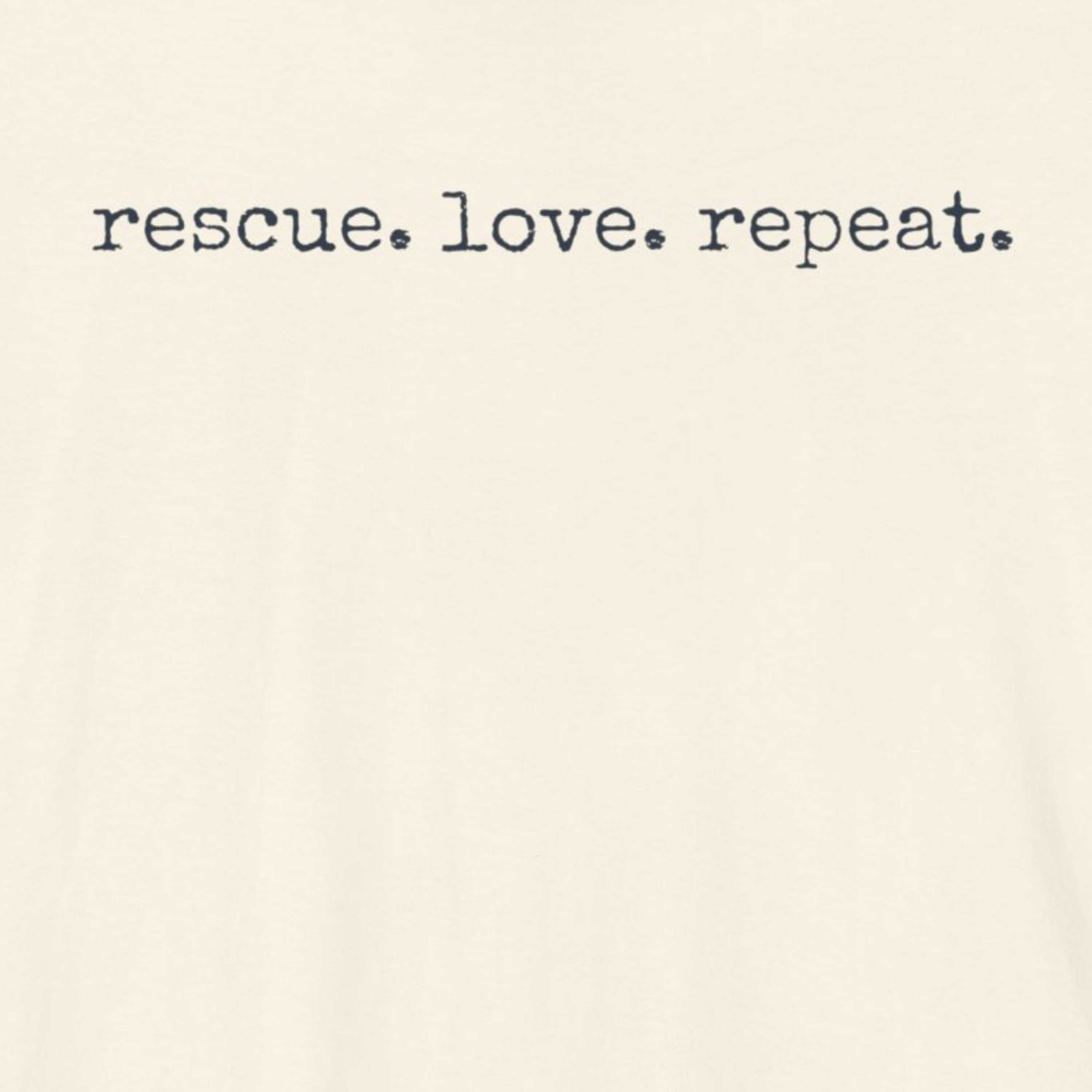 Rescue. Love. Repeat.  T-Shirt