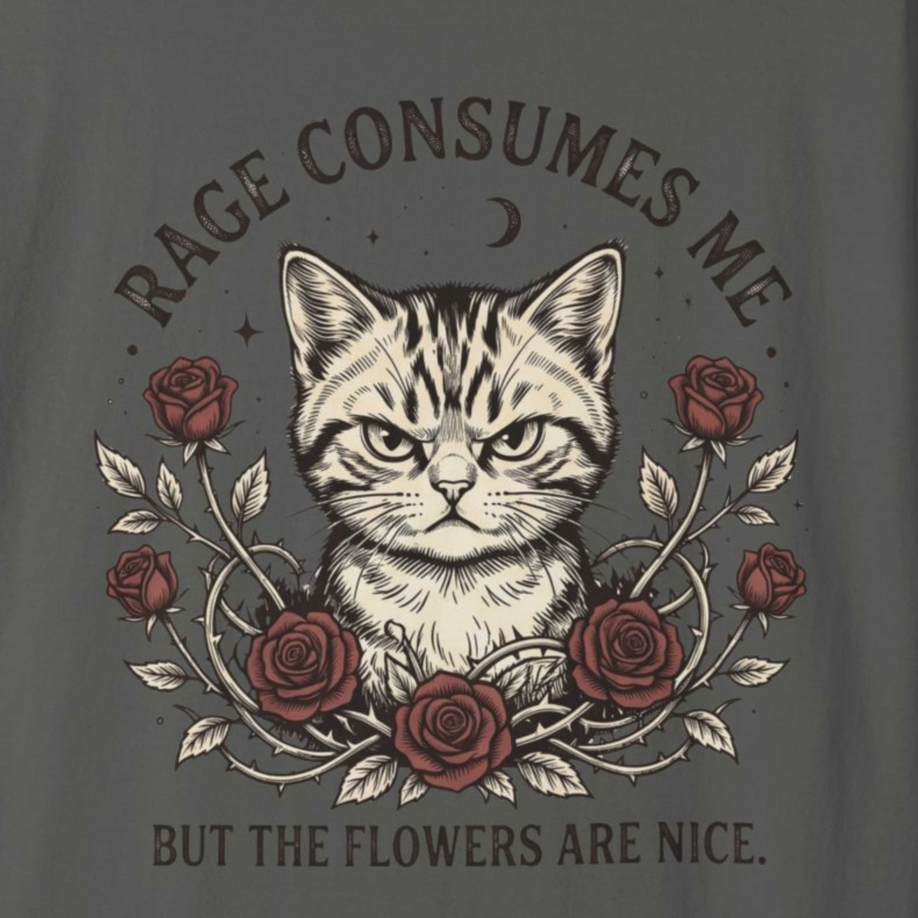 Rage Consumes Me Cat T-Shirts