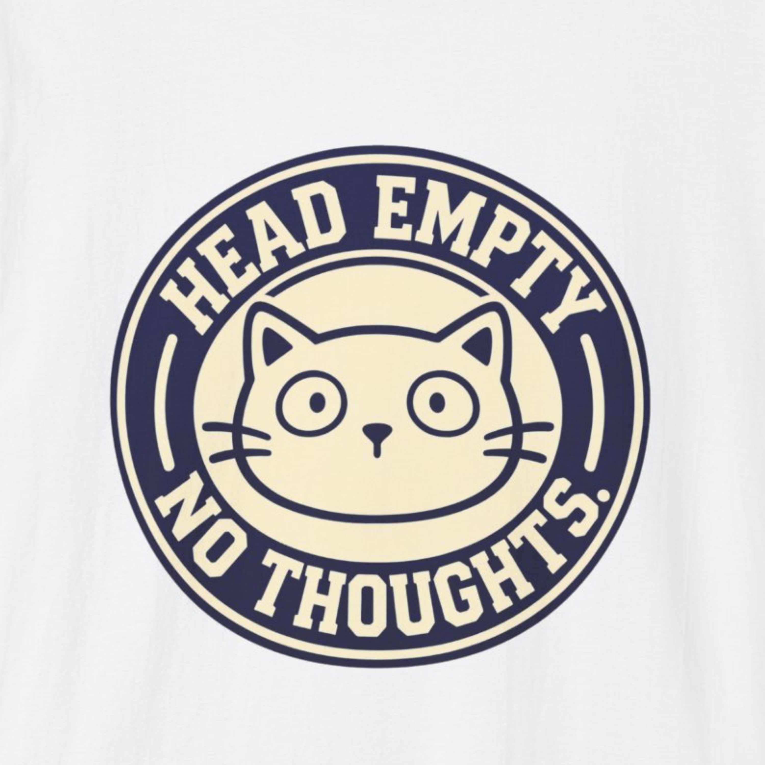 Head Empty - No Thoughts T-Shirt