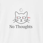 No Thoughts - Dead Battery T-Shirt