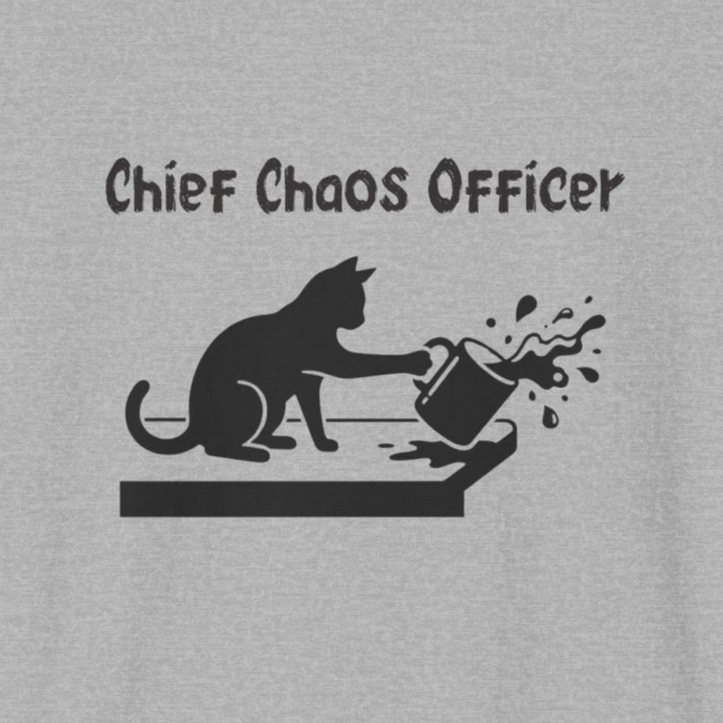 Chief Chaos Officer Cat T-Shirt