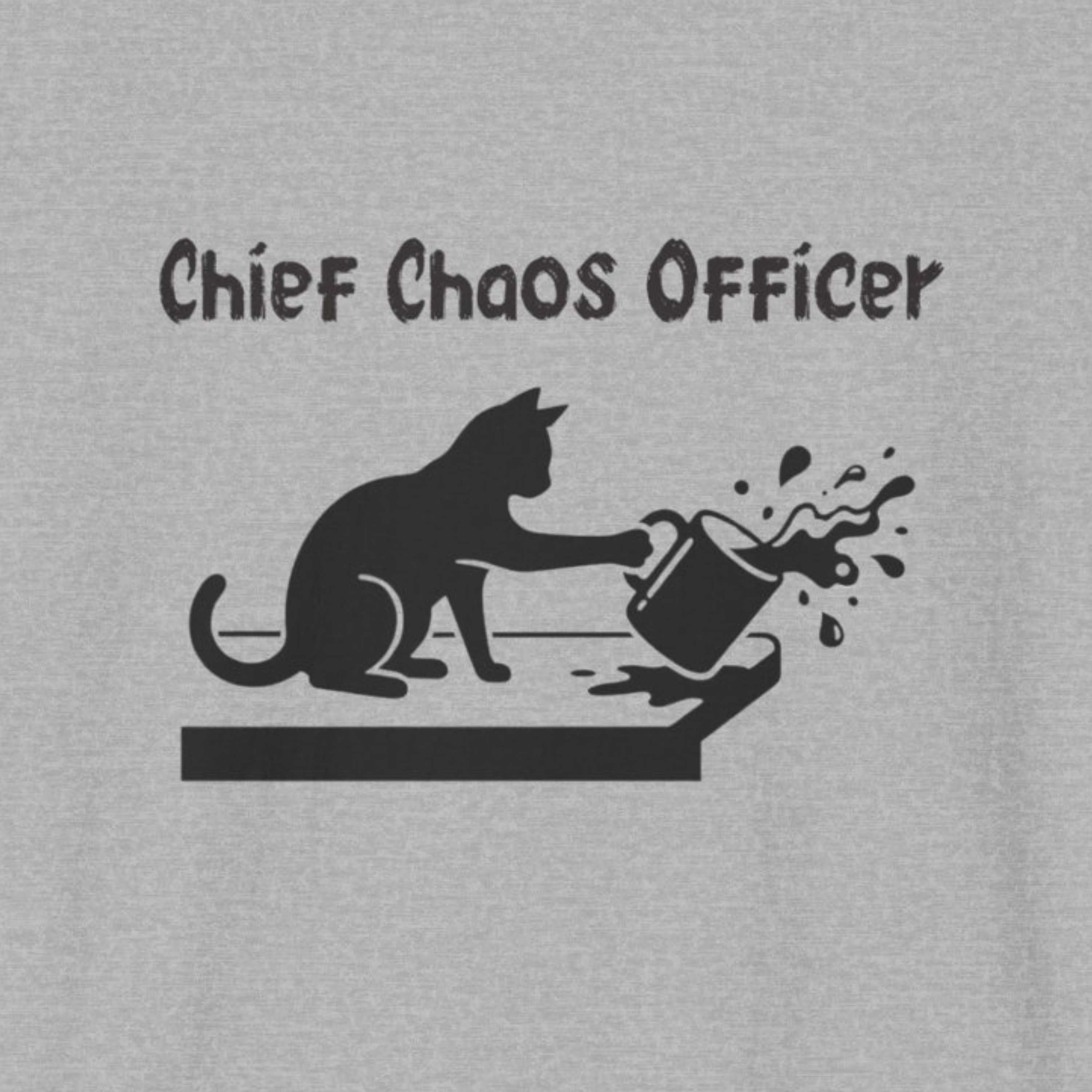 Chief Chaos Officer Cat T-Shirt