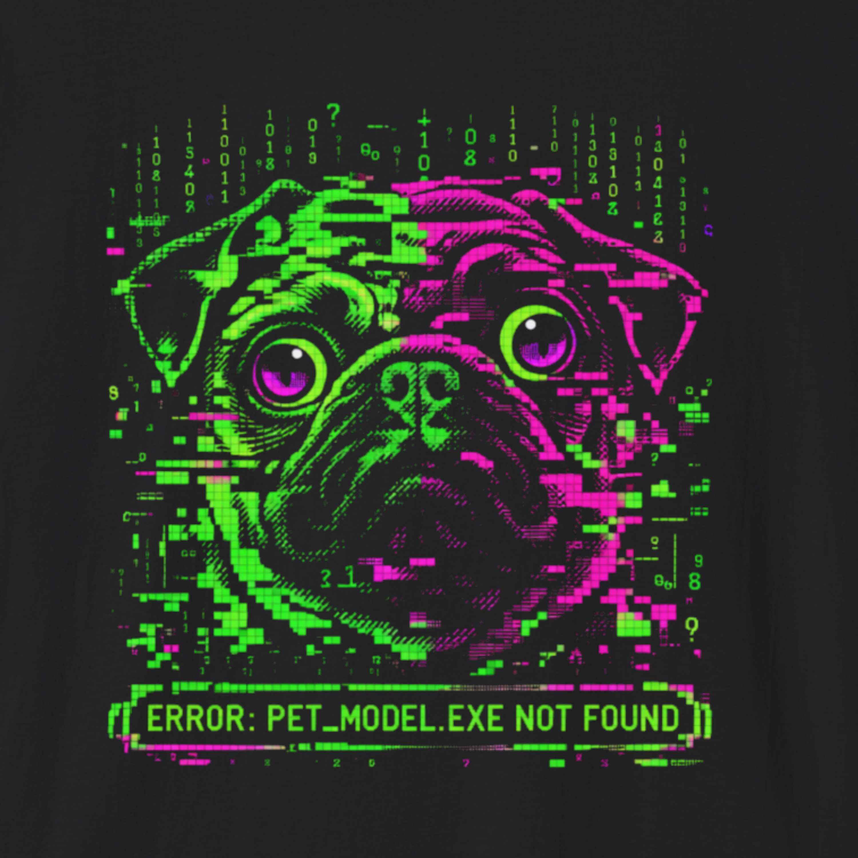 Error: Pet_Model.exe Not Found T-Shirt