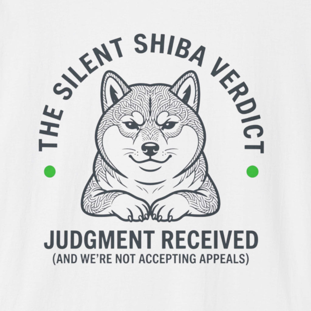 The Silent Shiba Verdict T-Shirt