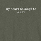My Heart Belongs to a Cat T-Shirt