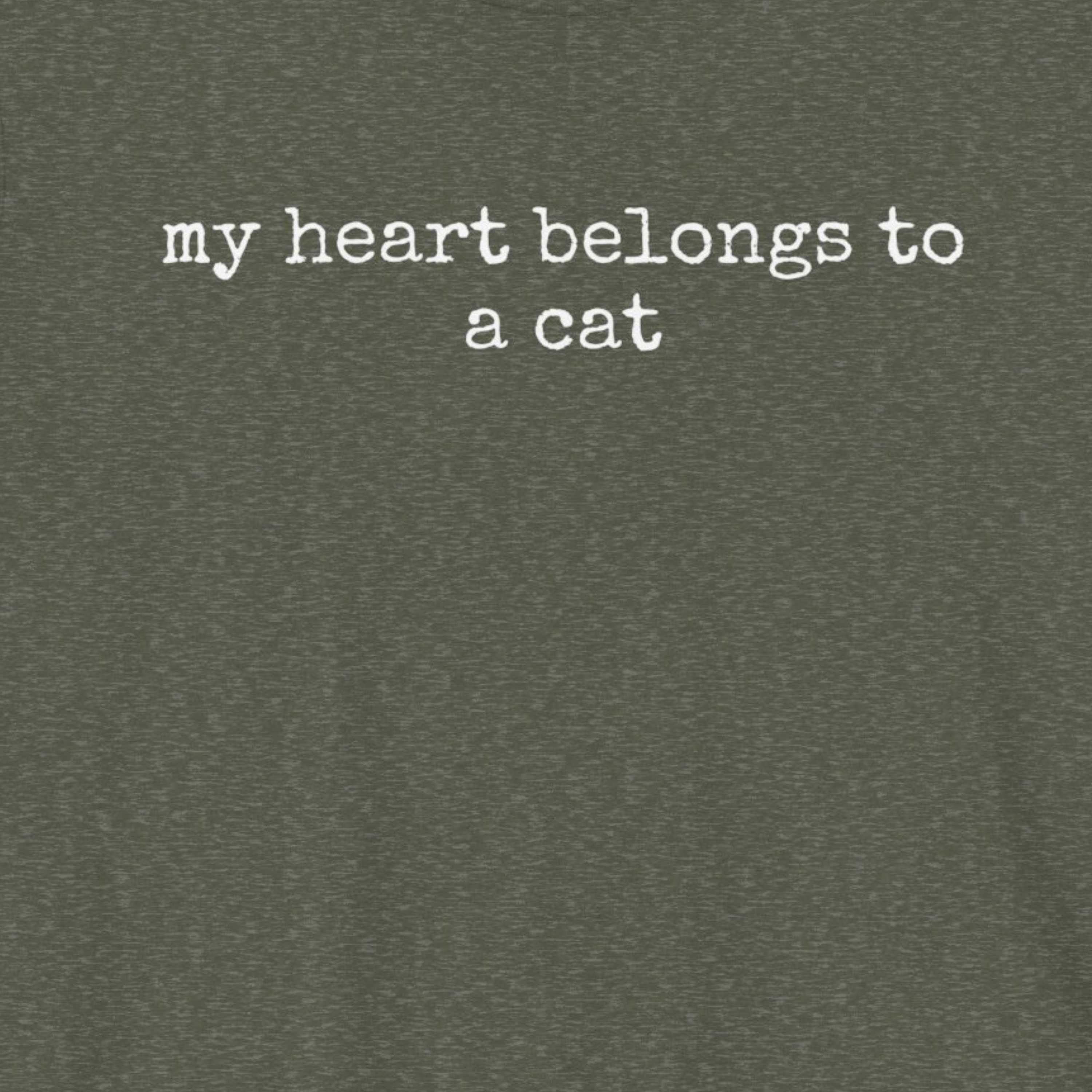 My Heart Belongs to a Cat T-Shirt
