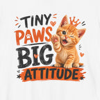 Tiny Paws Big Attitude T-Shirt