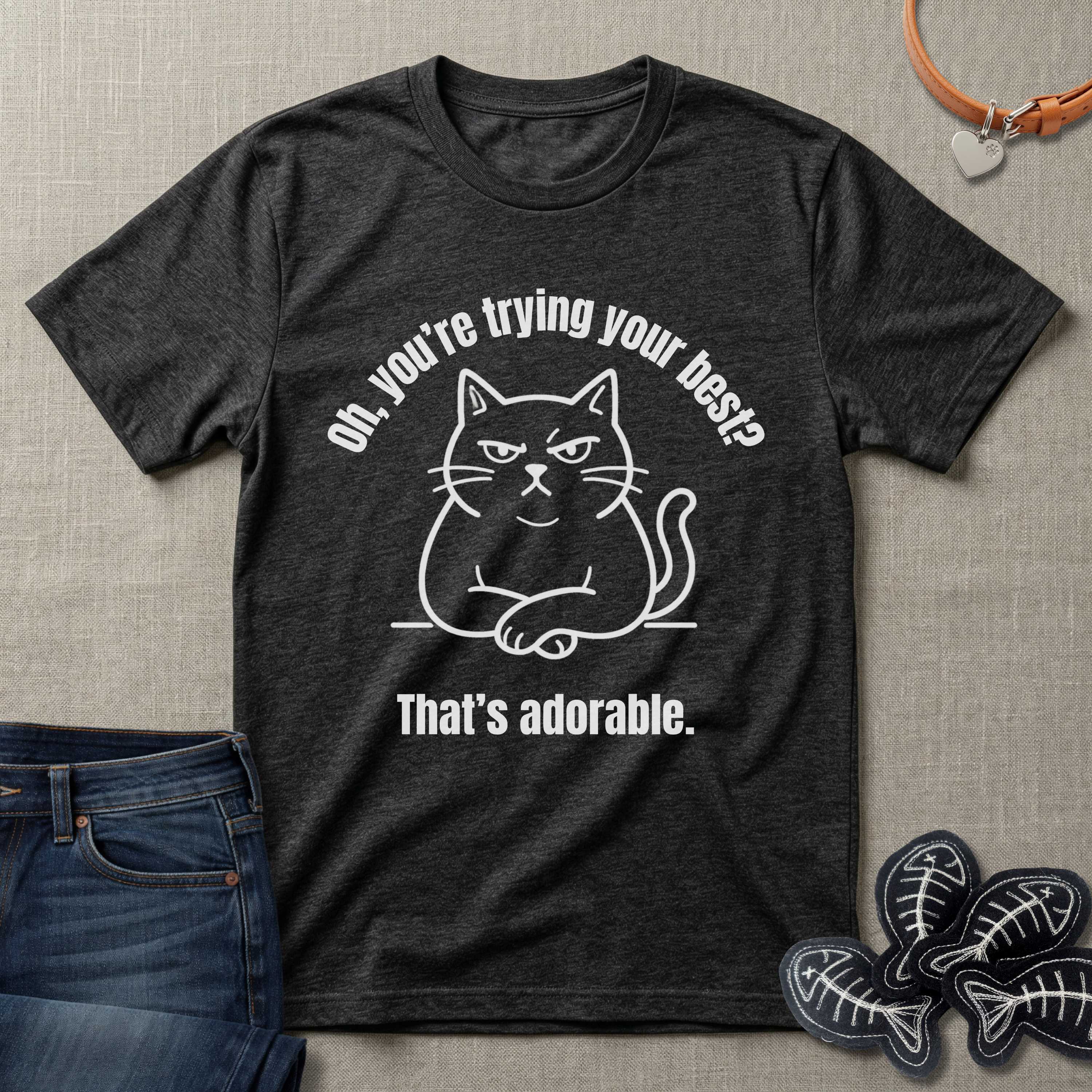 Trying Your Best Cat T-Shirt