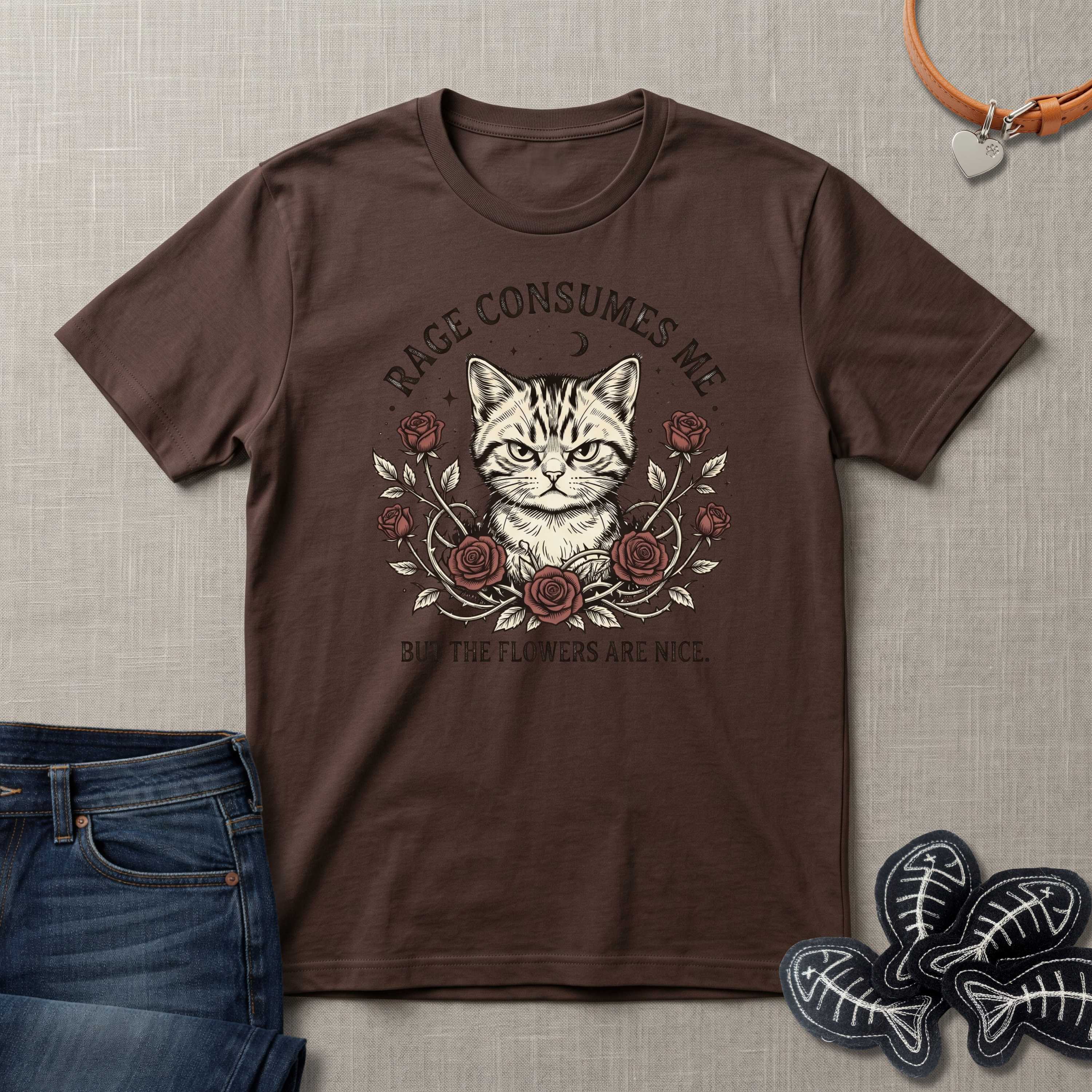 Rage Consumes Me Cat T-Shirts