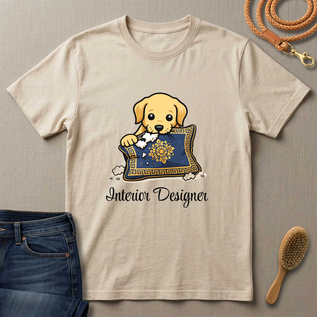 Interior Designer Dog T-Shirt