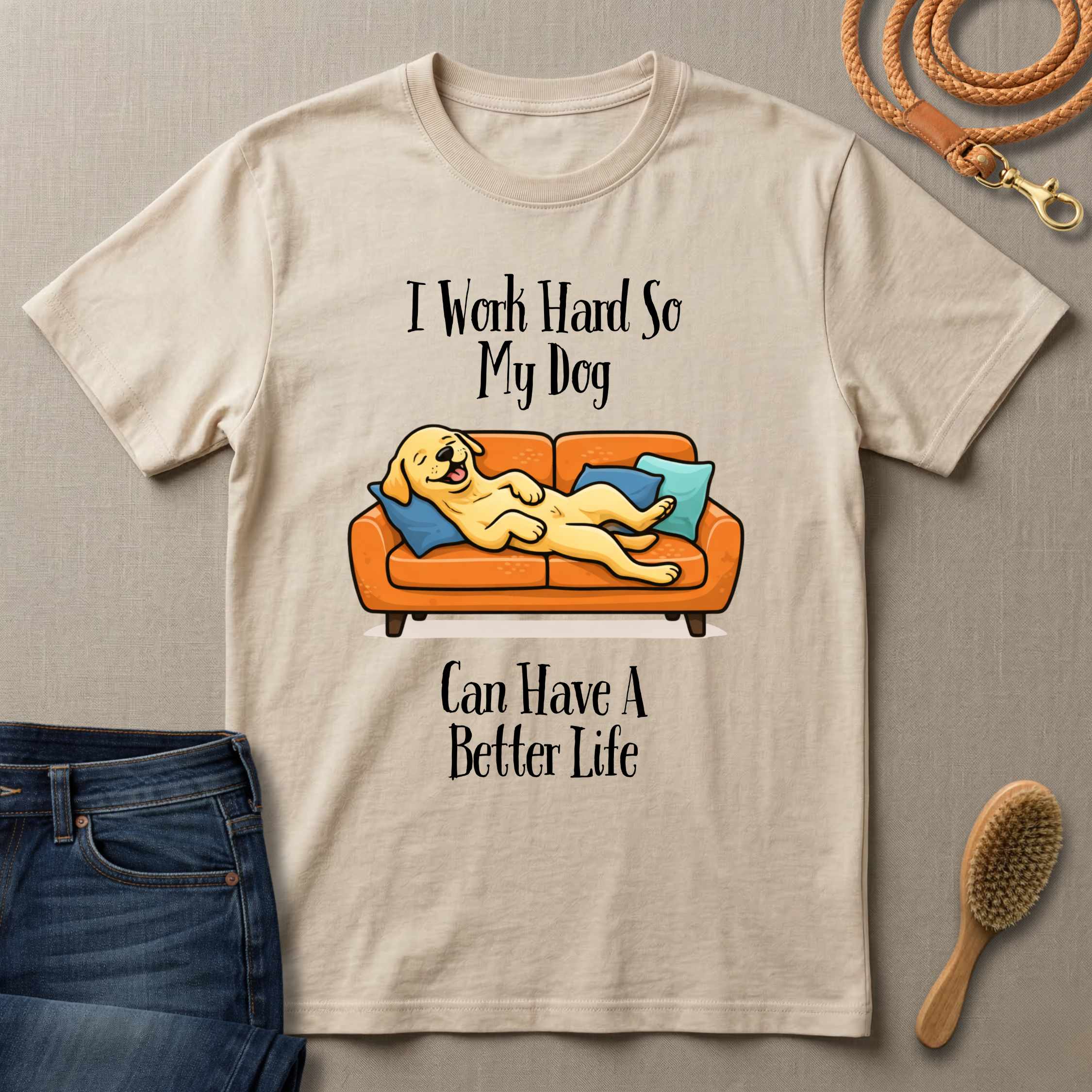 I Work Hard So My Dog Can Have a Better Life T-Shirt
