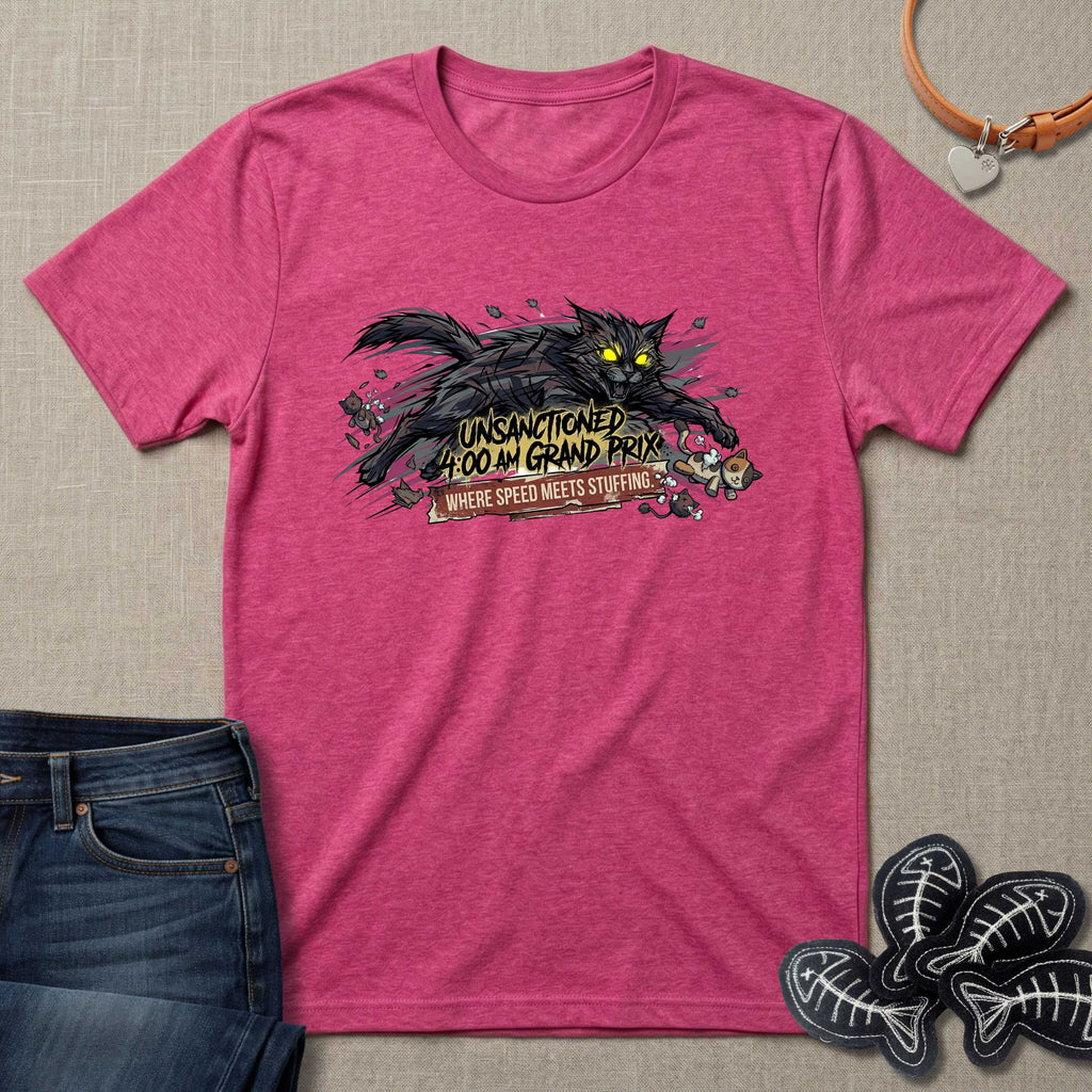 Unsanctioned 4 am Grand Prix Cat T-Shirt