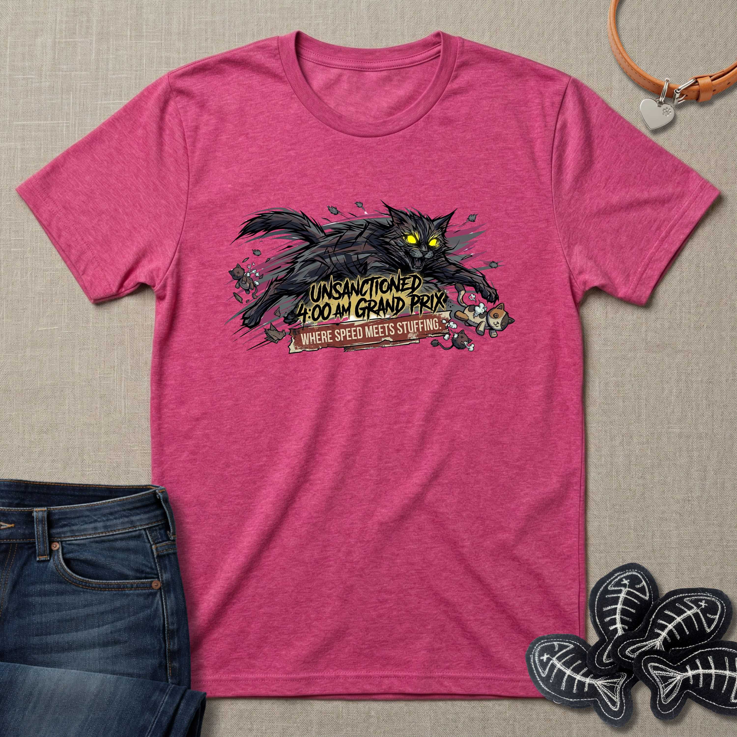 Unsanctioned 4 am Grand Prix Cat T-Shirt