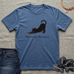Morning Routine Cat & Coffee T-Shirt