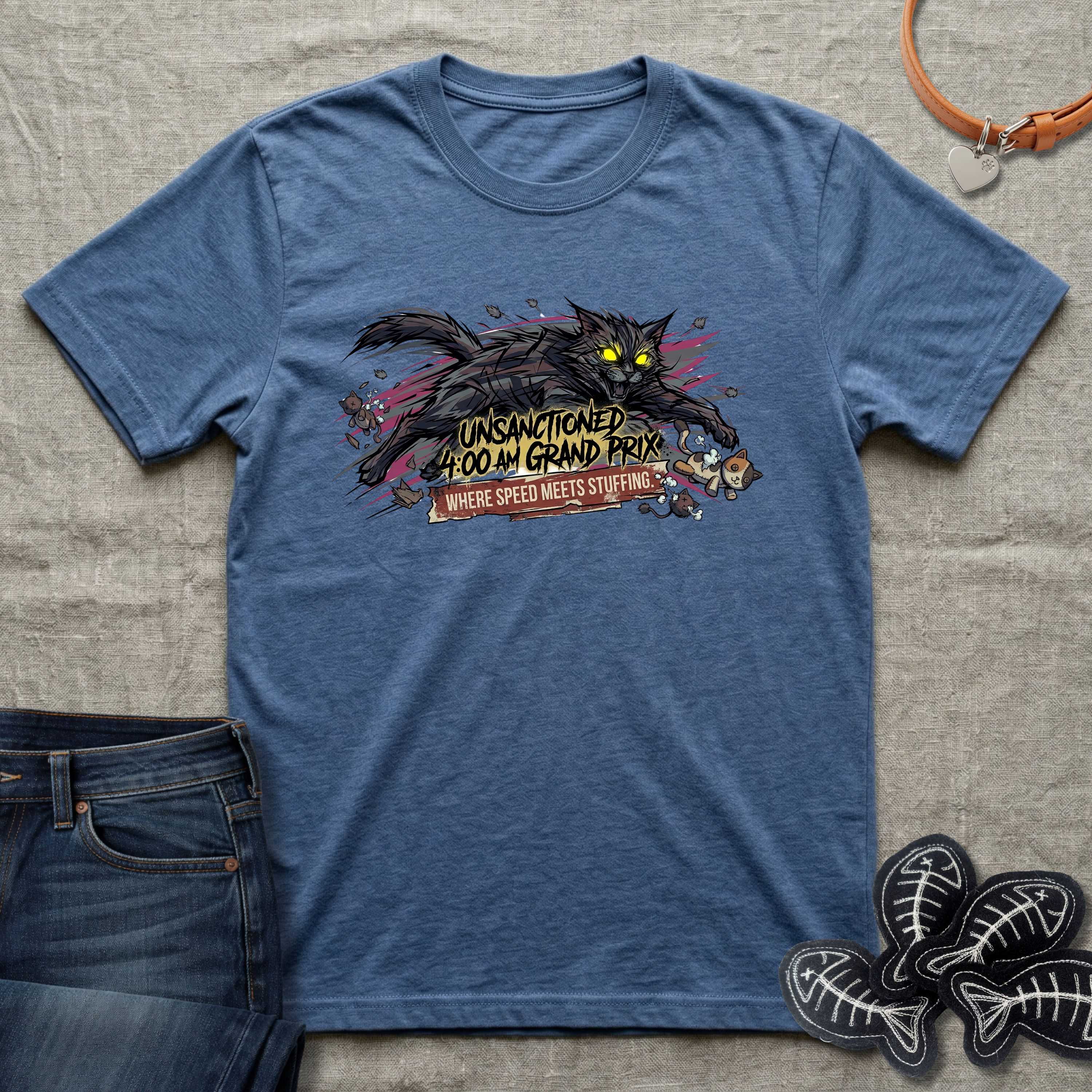 Unsanctioned 4 am Grand Prix Cat T-Shirt