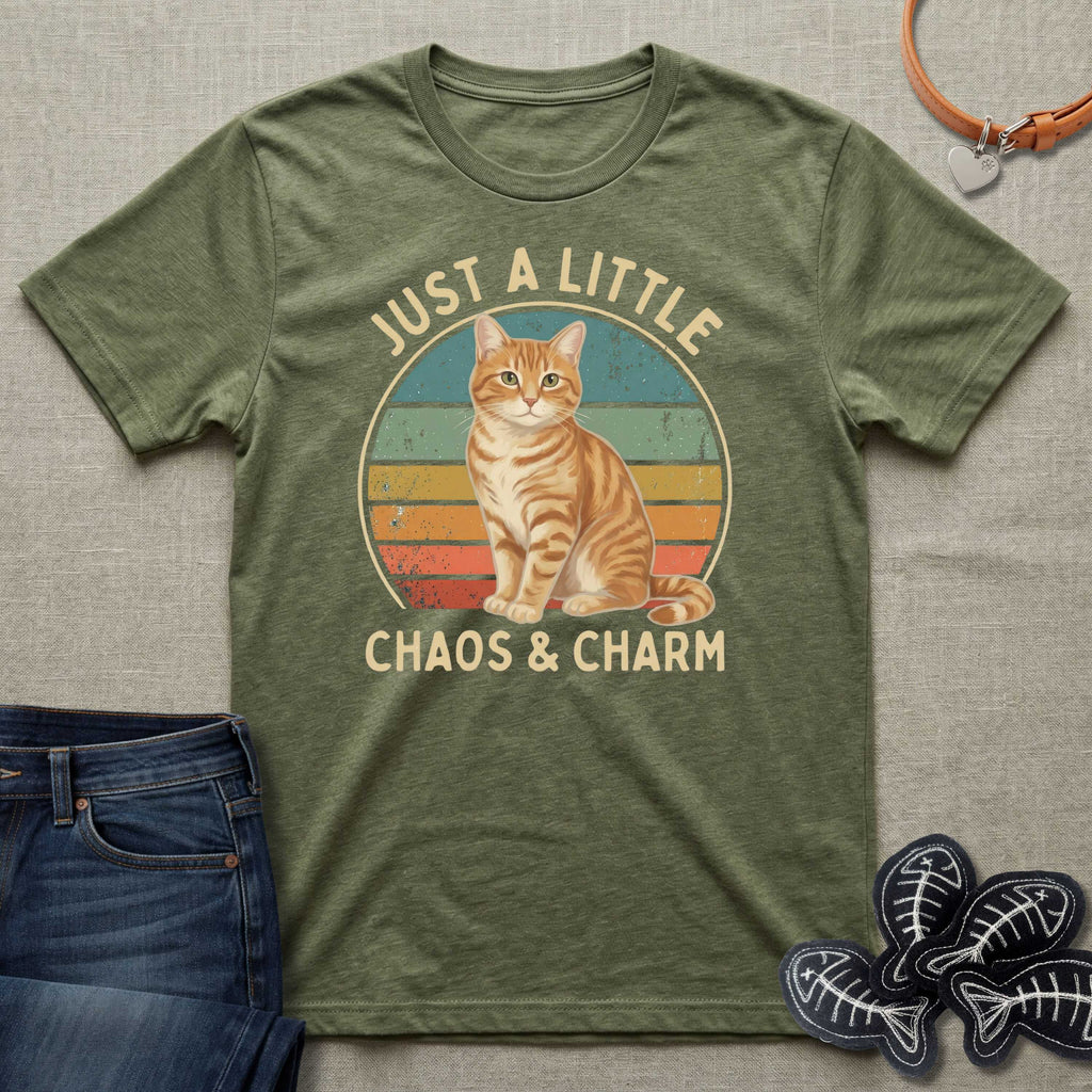 Just a Little Chaos & Charm Cat T-Shirt
