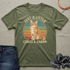 Just a Little Chaos & Charm Cat T-Shirt