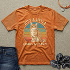 Just a Little Chaos & Charm Cat T-Shirt
