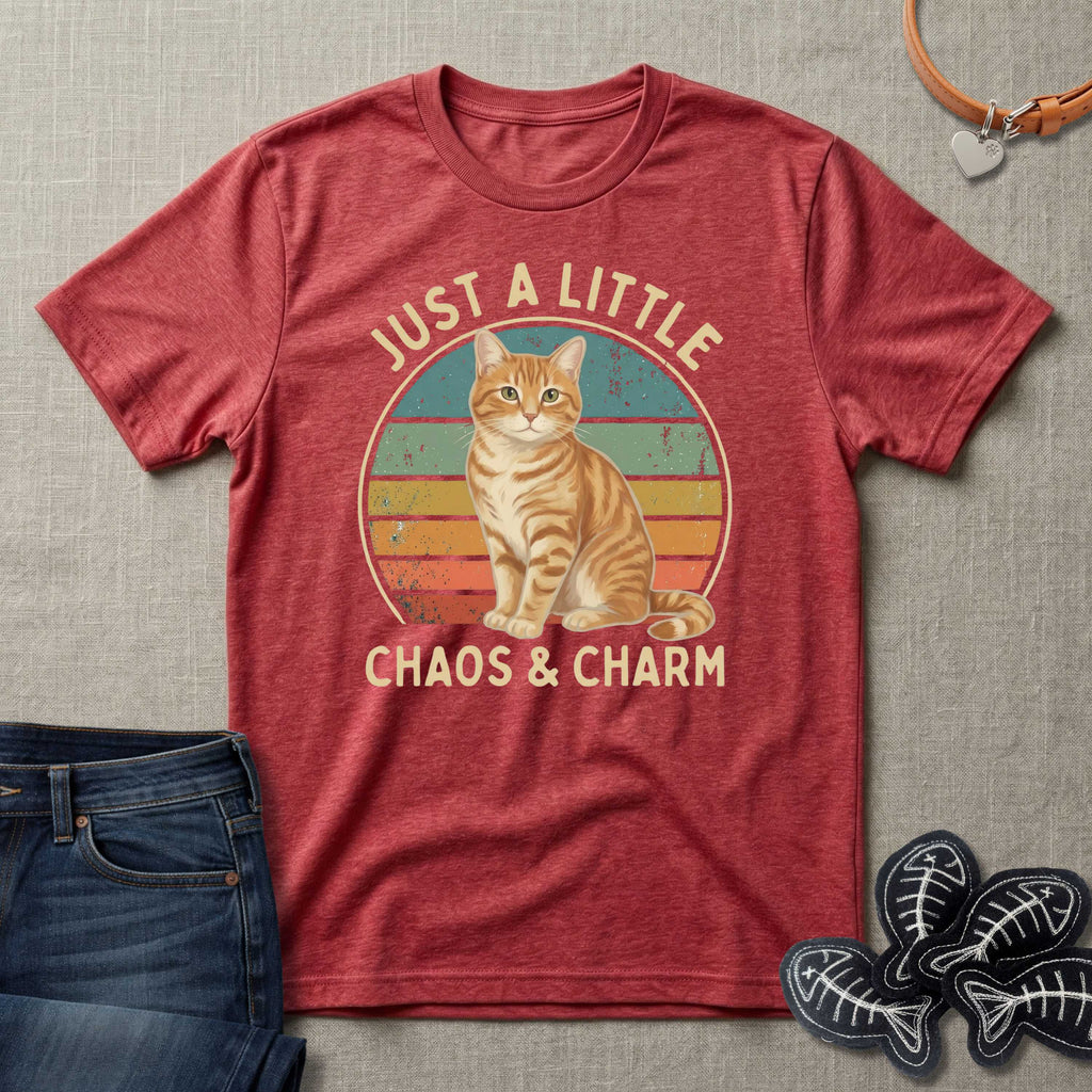 Just a Little Chaos & Charm Cat T-Shirt