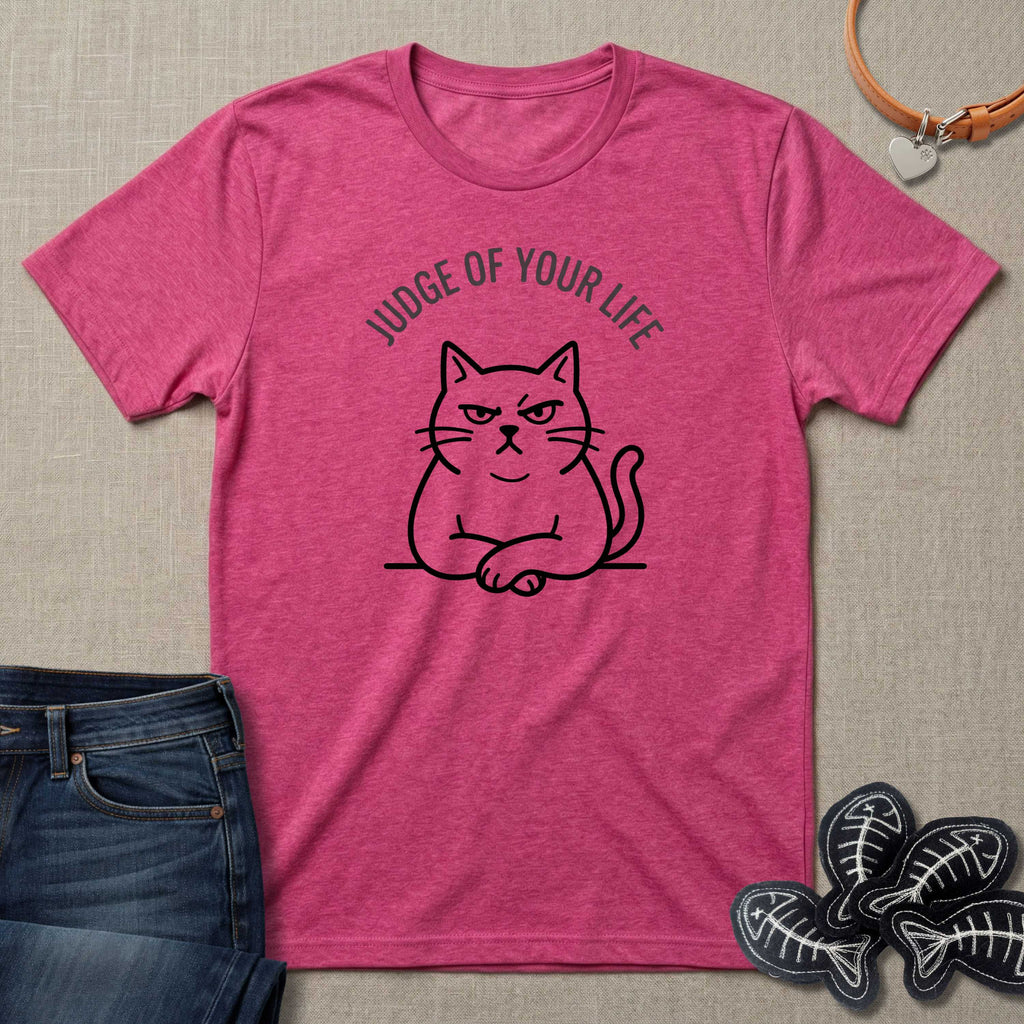 Judge of Your Life Cat T-Shirt