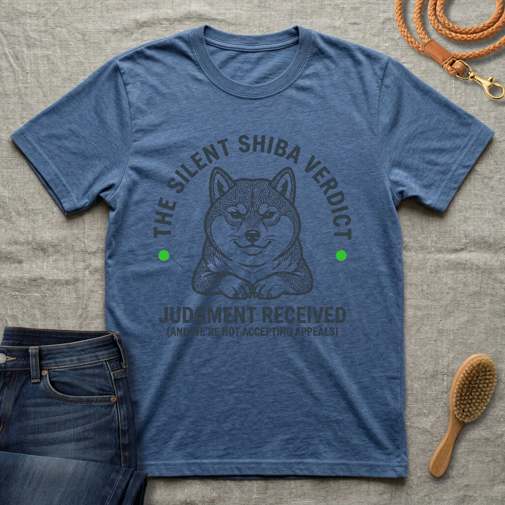 The Silent Shiba Verdict T-Shirt