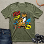 The Ginger Beastie Strikes Again Cat T-Shirt