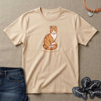 Custom Royal Cartoon Cat Based on Your Kitty T-Shirt