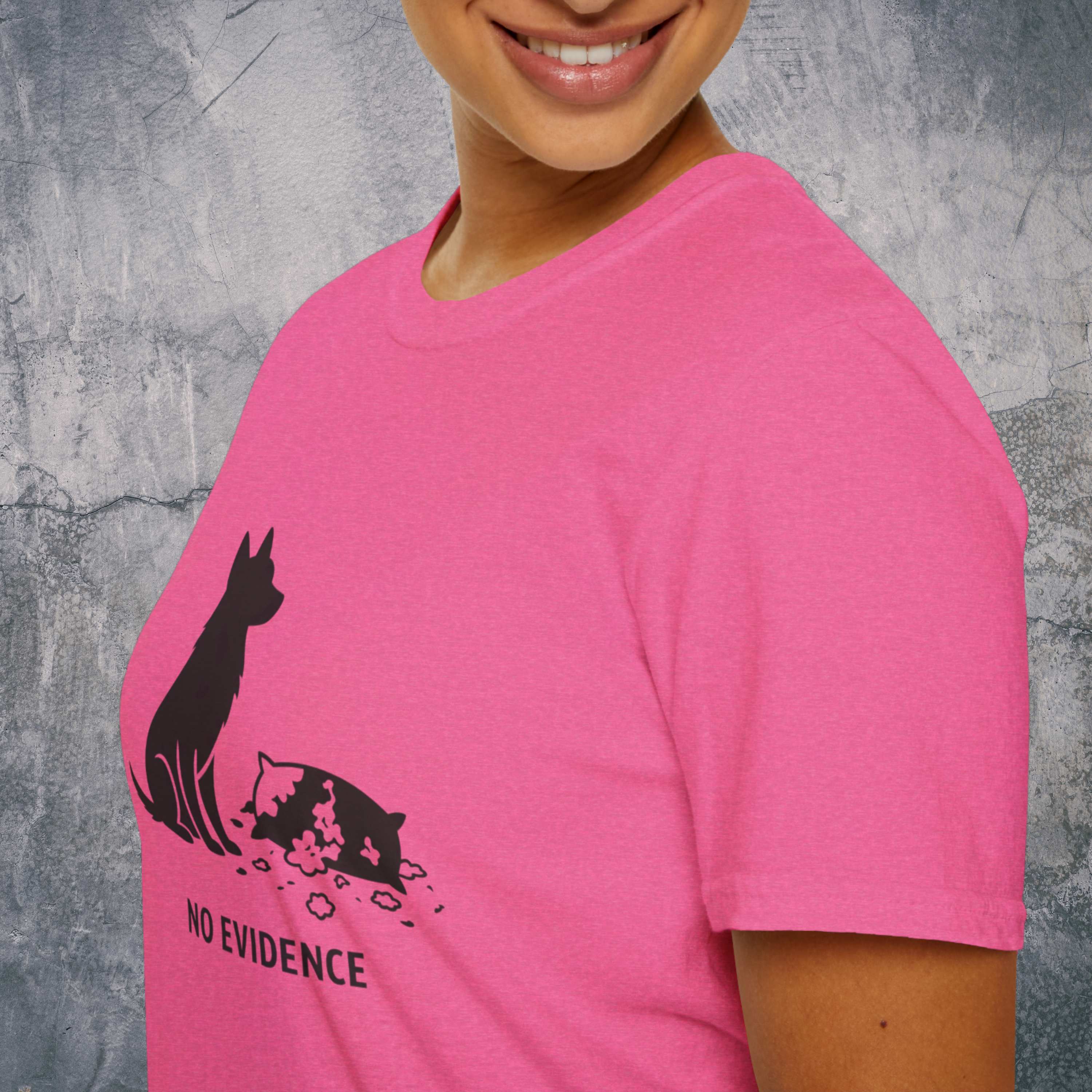 No Evidence - Dog & Pillow T-Shirt