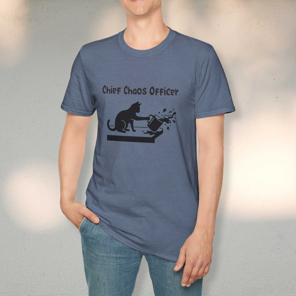 Chief Chaos Officer Cat T-Shirt