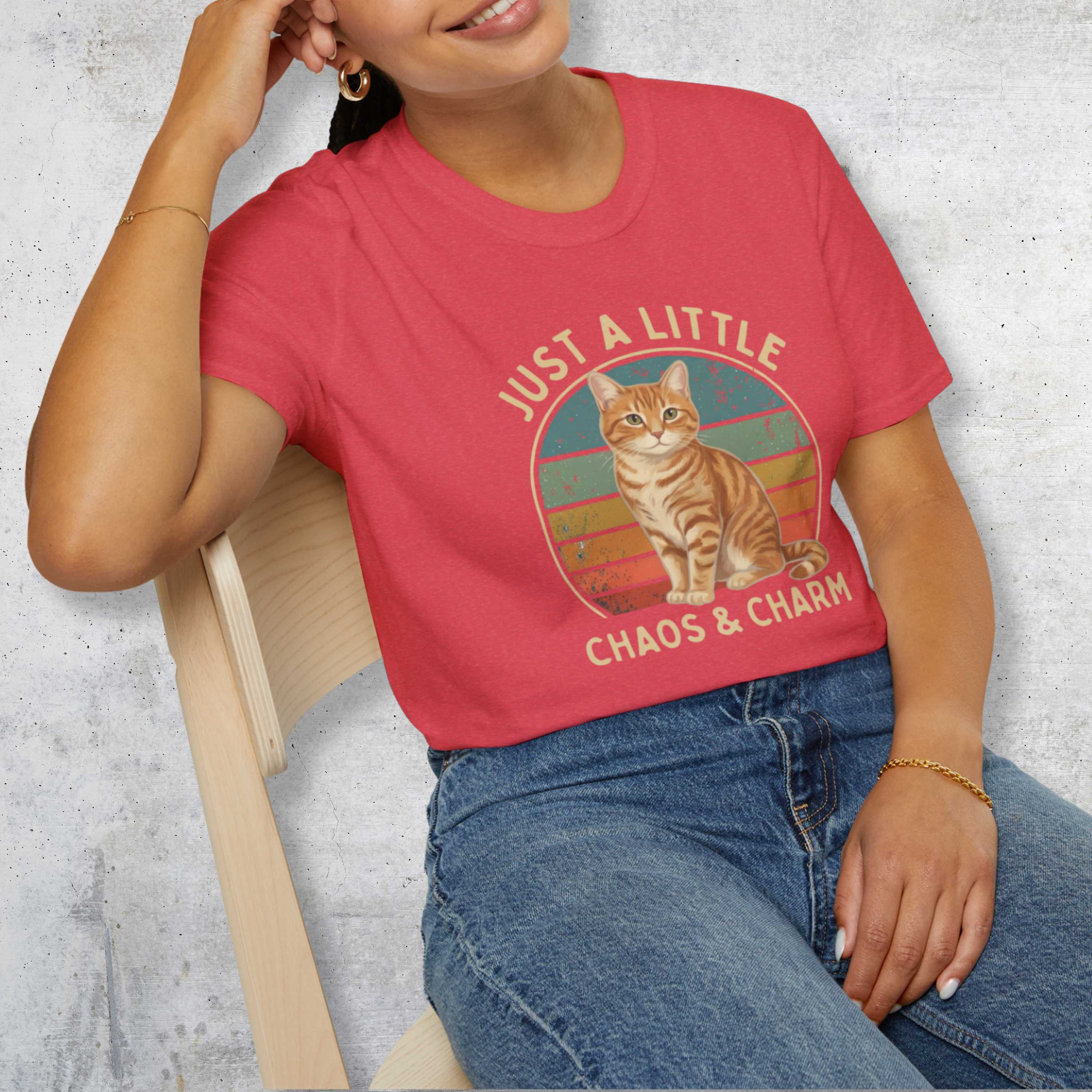 Just a Little Chaos & Charm Cat T-Shirt