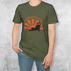 Morning Routine Cat & Sunburst T-Shirt