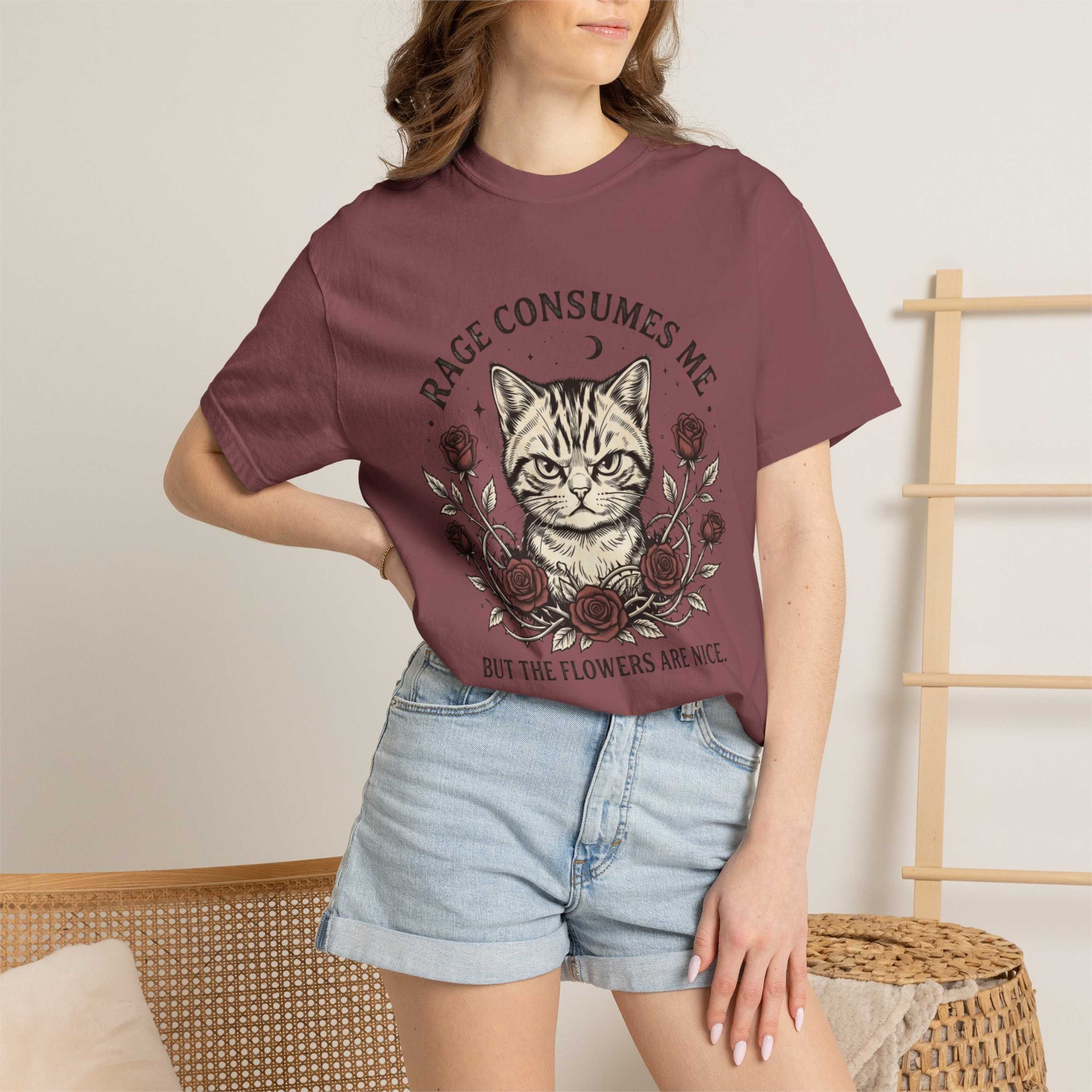 Rage Consumes Me Cat T-Shirts