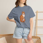 Custom Royal Cartoon Cat Based on Your Kitty T-Shirt