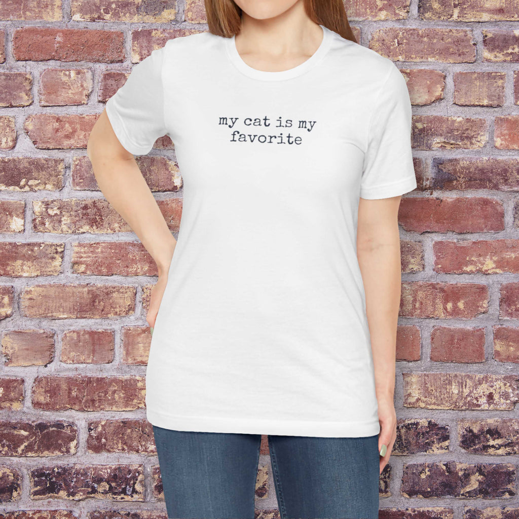 My Cat is My Favorite T-Shirt