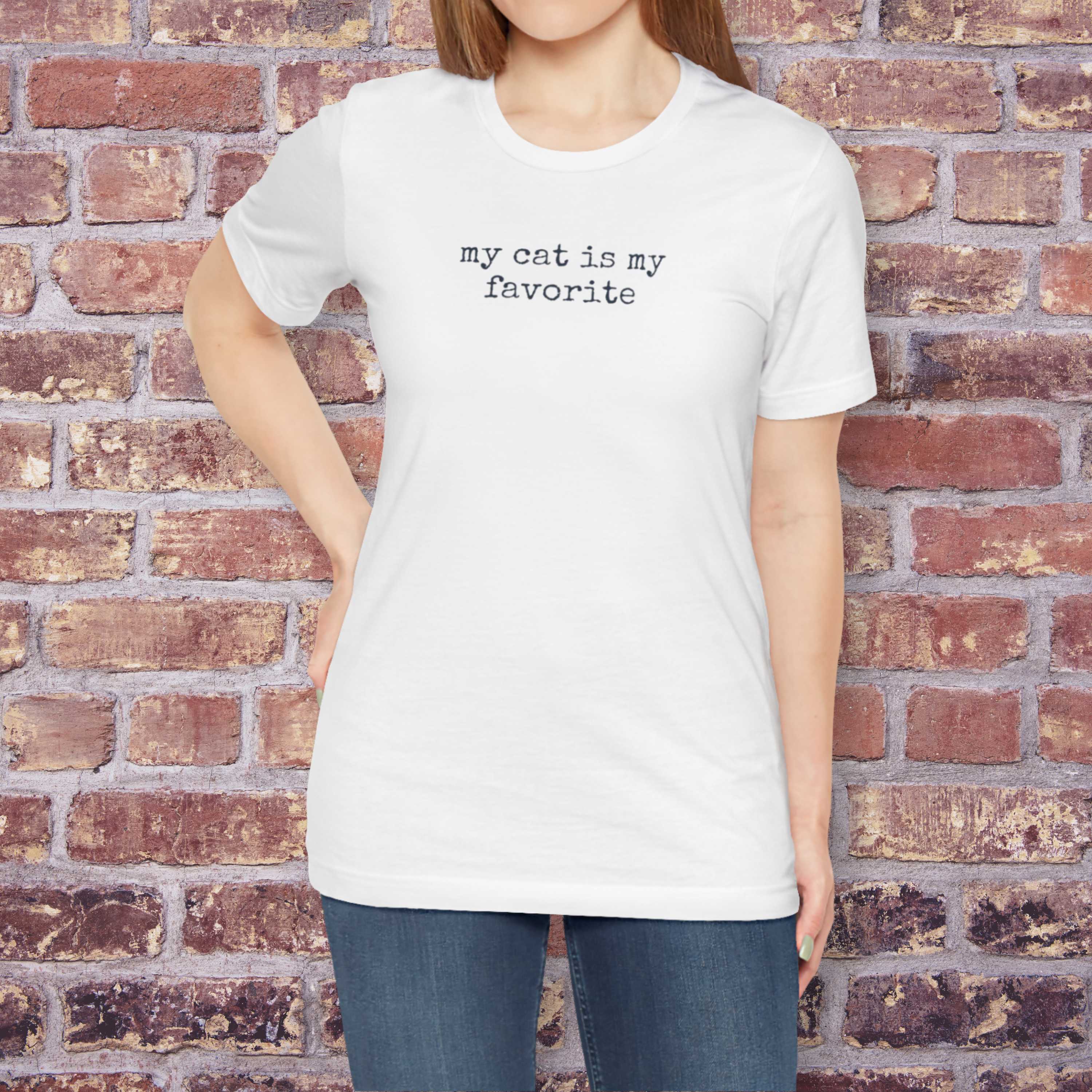My Cat is My Favorite T-Shirt