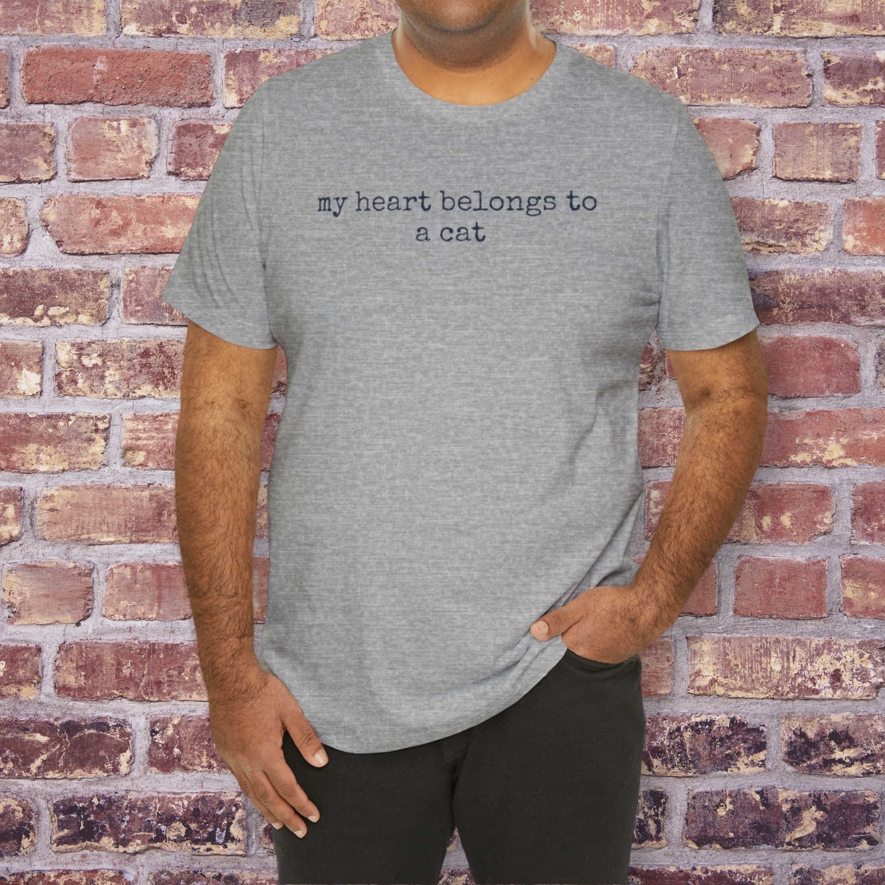 My Heart Belongs to a Cat T-Shirt