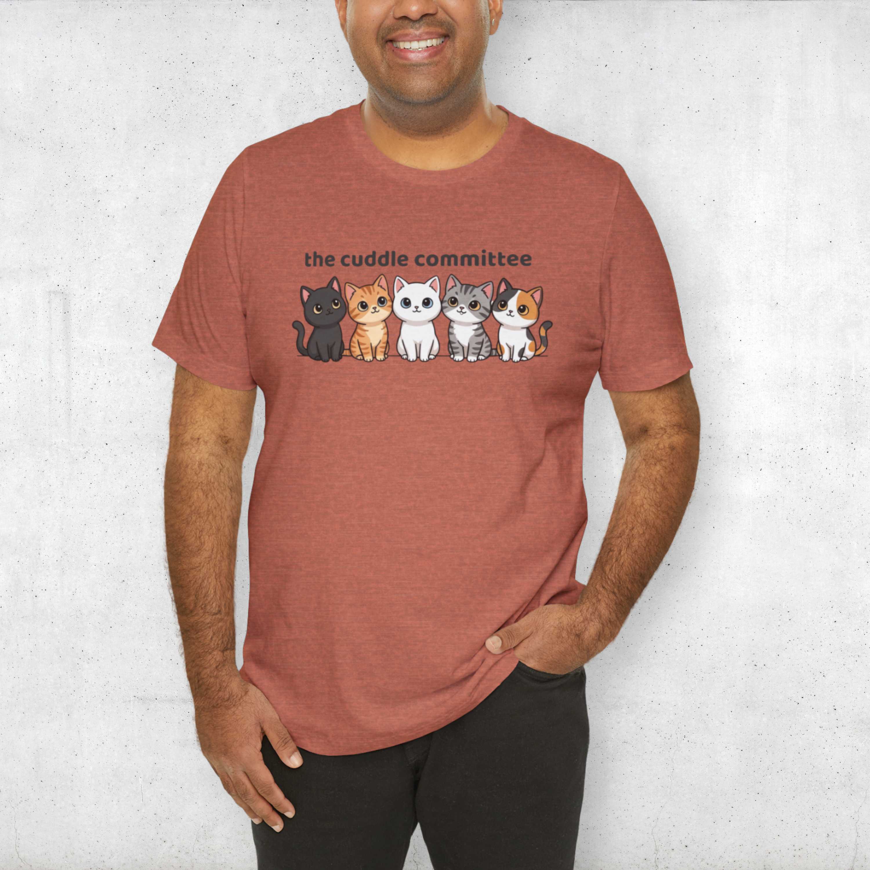 The Cuddle Committee Cat T-Shirt
