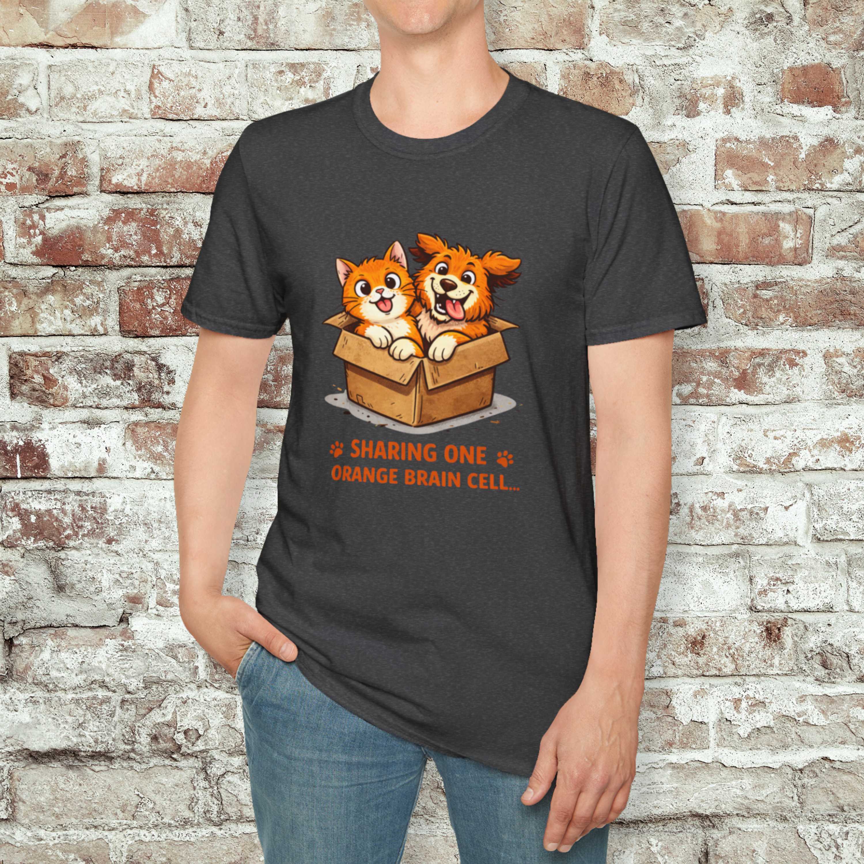 Sharing One Orange Brain Cell T-Shirt