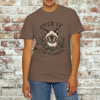Over It and Stabbing Cat T-Shirts