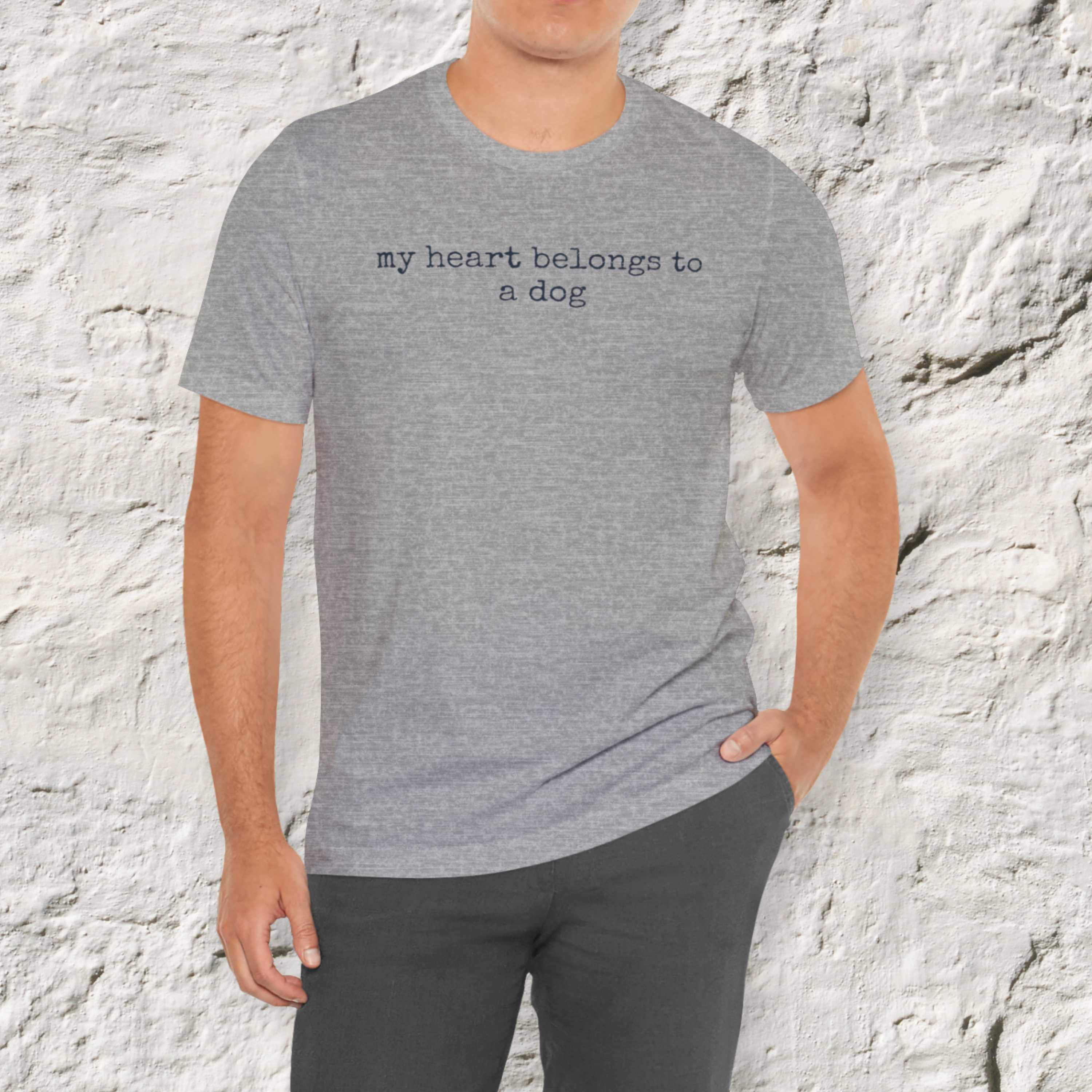 My Heart Belongs to a Dog T-Shirt