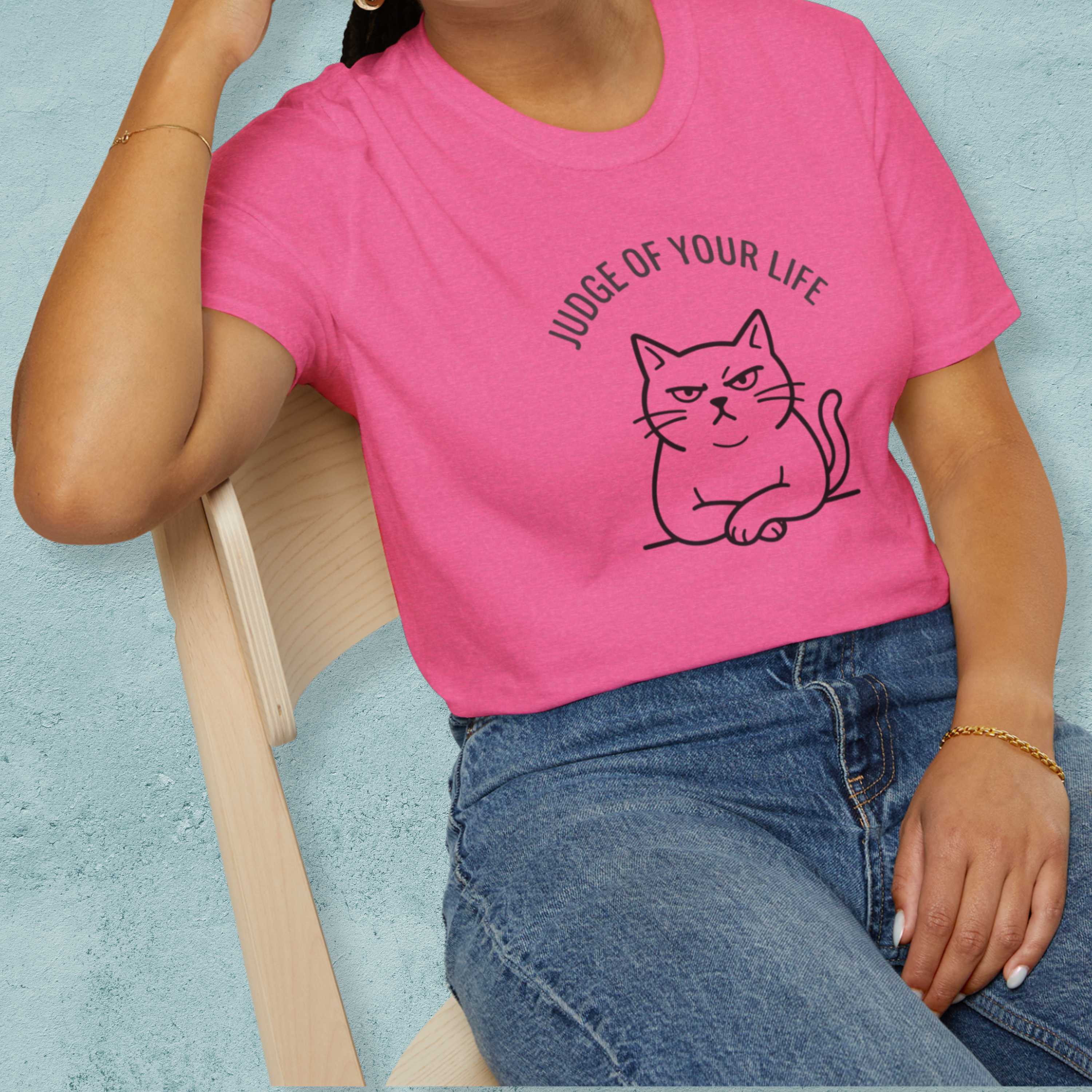 Judge of Your Life Cat T-Shirt