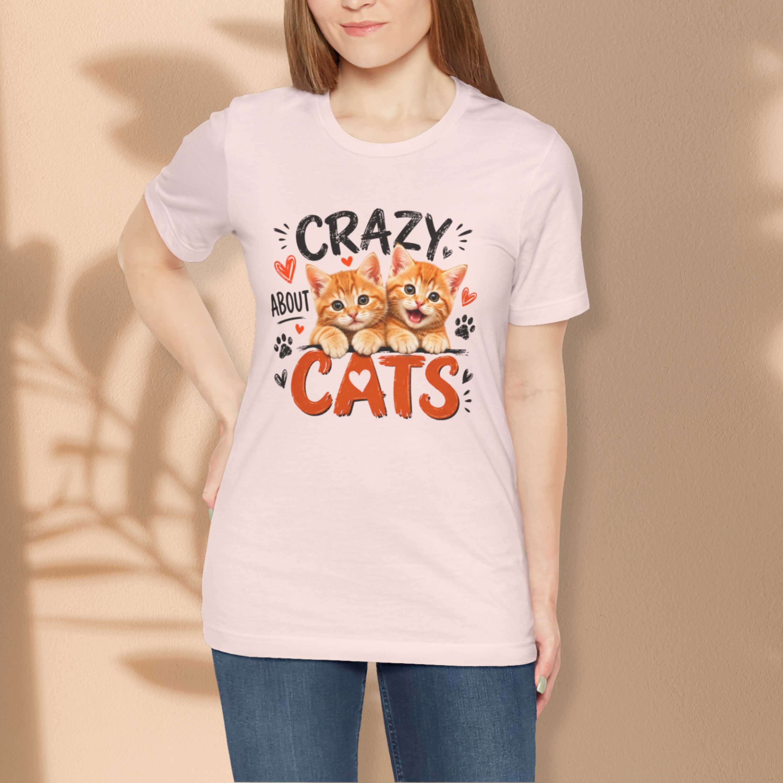 Crazy About Cats T-Shirt