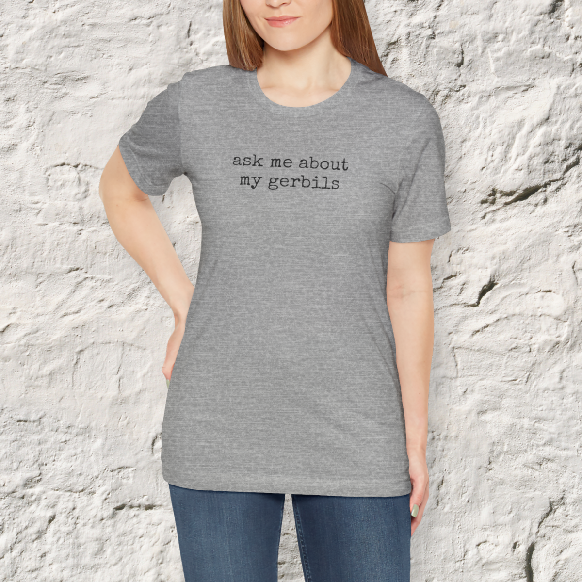 Ask Me About my Gerbils T-Shirt