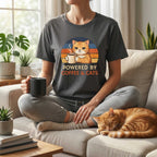 Powered by Coffee & Cats T-Shirt
