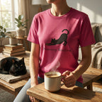 Morning Routine Cat & Coffee T-Shirt
