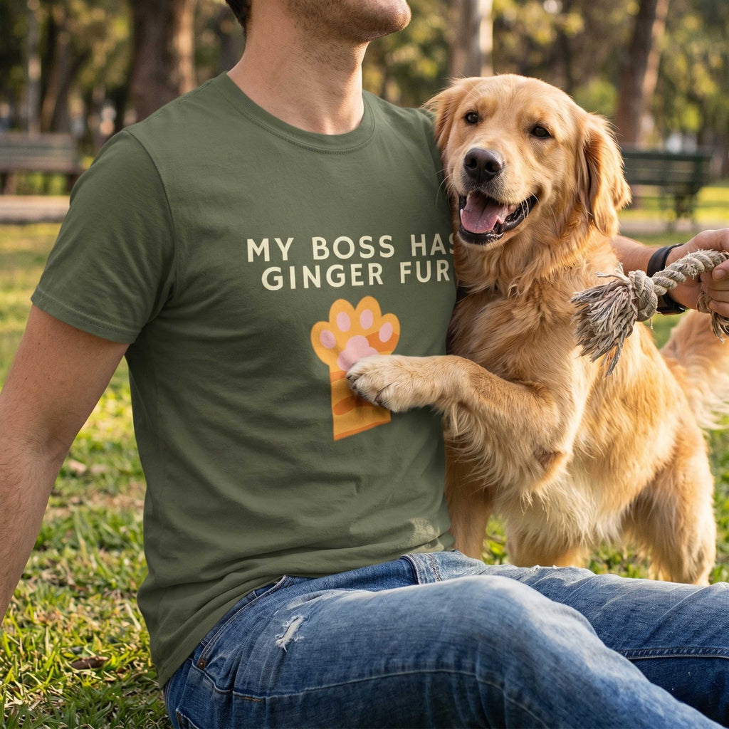 My Boss Has Ginger Fur T-Shirt